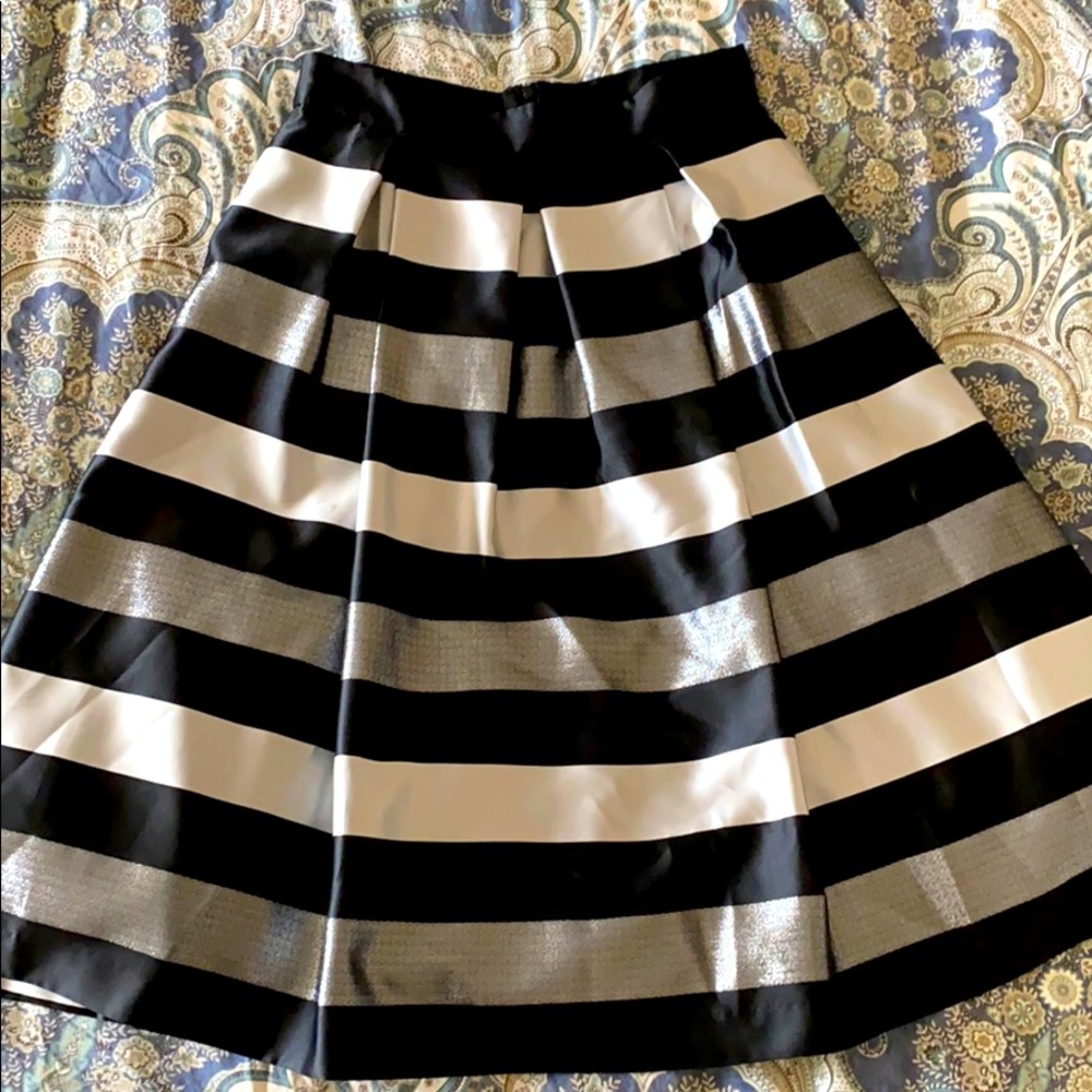 Eliza J A-Line tea length skirt.